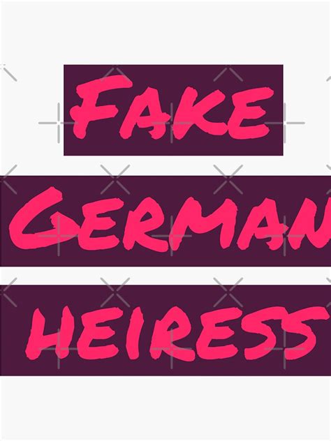 Funny Men Fake German Heiress Inventing Anna Delvey Awesome For Music Fan Sticker By