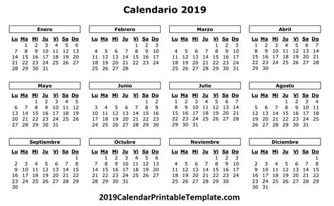 Calendario 2019 Mexico Para Imprimir Pdf Servicio De Citas En Cuba