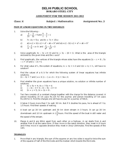 So please help us by uploading 1 new document or like us to download 10 ASSIGN Mathematics - 2 | Triangle | Trigonometric Functions