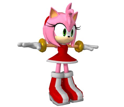 Mobile Sonic Runners Amy Rose The Models Resource