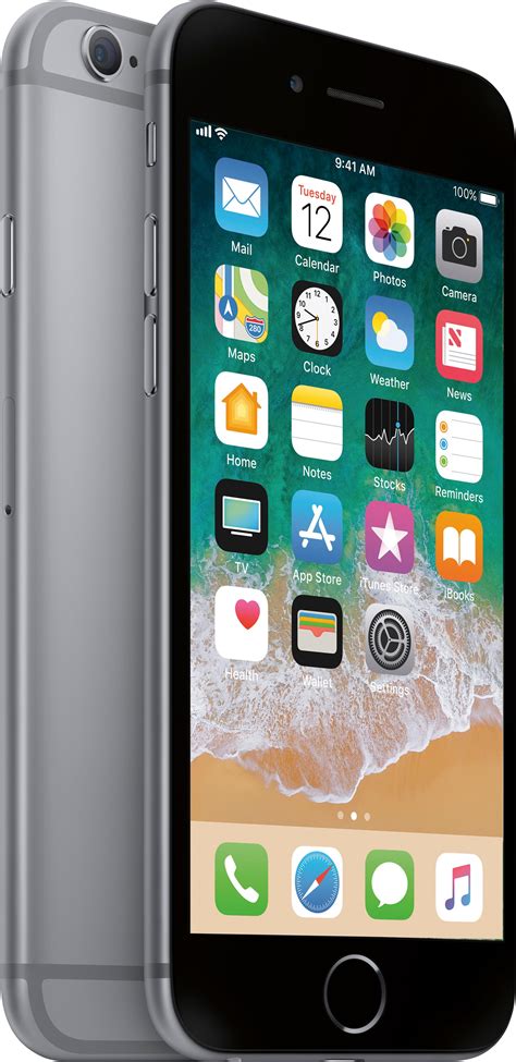 Best Buy Apple Iphone 6s 64gb Space Gray Sprint Mktc2lla