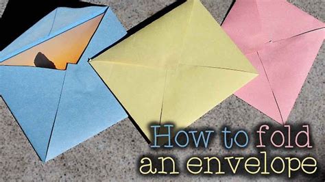 How To Make An Envelope For Any Size Card Essyjae How To Make An