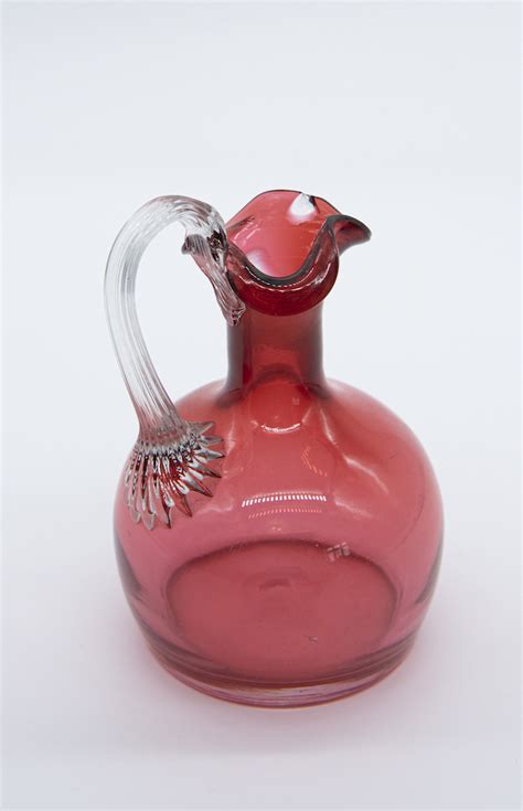 Cranberry Glass Vinaigrette Bottle £38 Pelmont Home Antiques