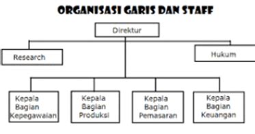 Struktur Organisasi Garis Dan Staf