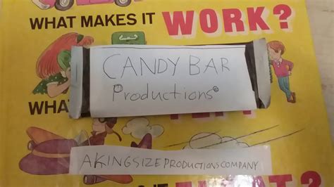 Candy Bar Productions 2018 Youtube