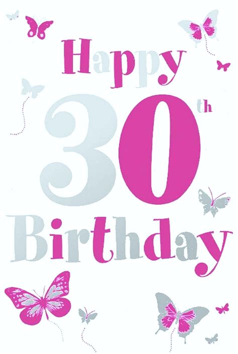 Sweet Happy 30th Birthday Quotes And Wishes Wishesgreeting