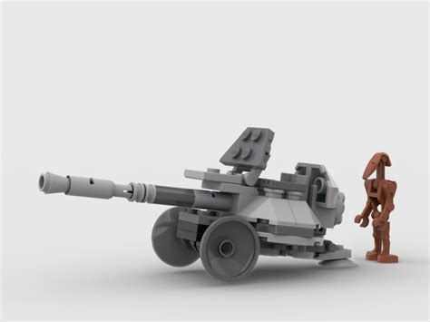 Lego Moc Cannon Droid 75077 By Kemubrix Rebrickable Build With Lego