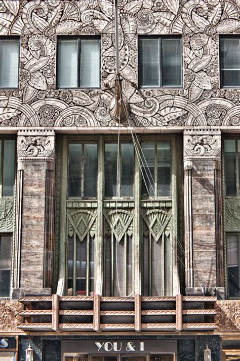 Art Deco External Detail Chanin Building East 42nd Street And