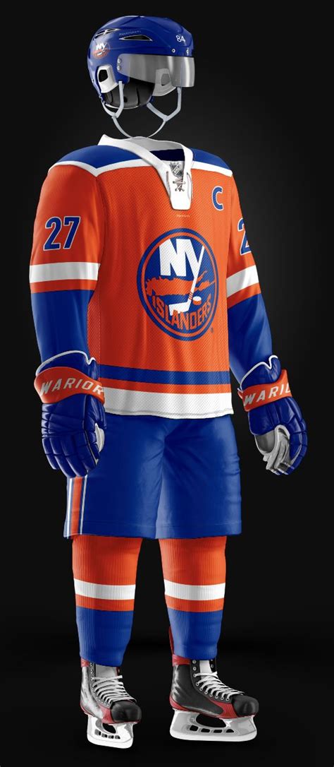 It features bold details of the team's name and logo across the front. Pin by Itsjustsports on Sports | Jersey design, Jersey, New york islanders
