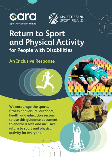 return to sport and physical activity an open letter from the disability sport sector active