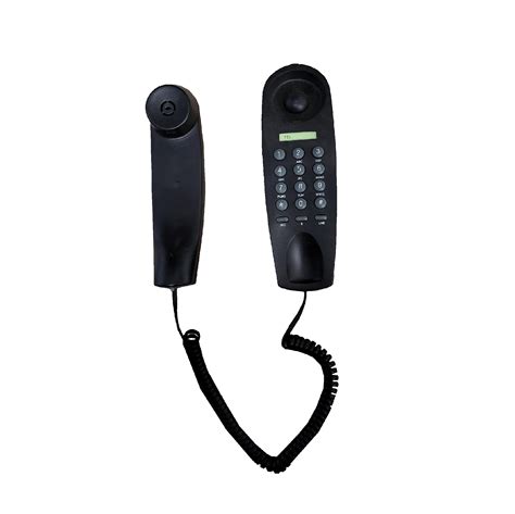 1990s Black Landline Phone Electro Props Hire