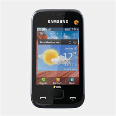 Samsung C3312 Duos 3d Model 5 Obj Fbx 3ds Max Free3d