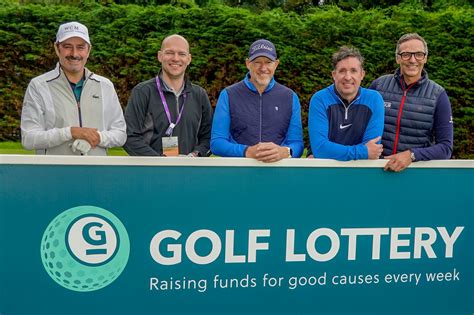 First Golf Lottery Winner Enjoys A Round With Sporting Legends Golf