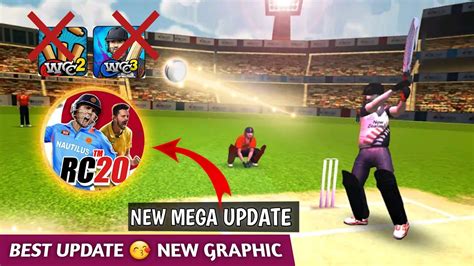 Real Cricket 20 New Update Best Update New Graphic And Many More