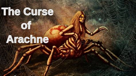 The Curse Of Arachne The First Spider The Story Of Arachne And Athen Athena Greek