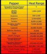 Images of Pepper Heat Index