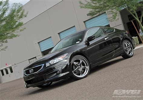 2010 Honda Accord With 20 Enkei Ls 5 In Chrome Luxury Sport Wheels