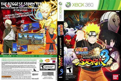 Hard Gamess Naruto Shippuden Ultimate Ninja Storm 3 Xbox 360