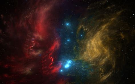 3840x2400 White Yellow Nebula Stars 4k 4k Hd 4k Wallpapers Images
