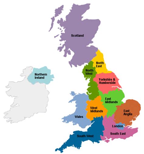 Uk Map Clipart