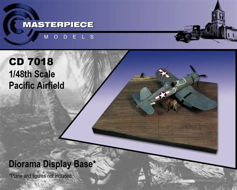 Pacific Airfield Diorama Base Masterpiece Models