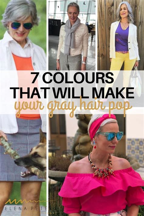 7 Must Wear Fashion Colours To Make Your Gray Hair Pop