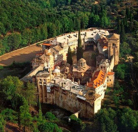 Hilandar Monastery Serbian Orthodox Beautiful Places To Visit