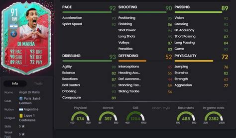 Fast to check out the all data of ángel di maría 87 rating card on fifa 21 ultimate team here! Todos los FUT Birthday de FIFA 20 - Movistar eSports