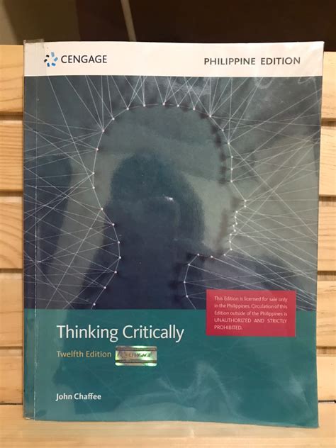 Thinking Critically 12th Edition John Chaffee Hobbies And Toys Books