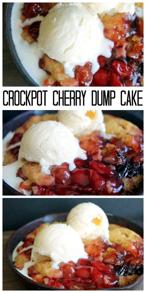 Crock Pot Cherry Dump Cake Photos Cantik