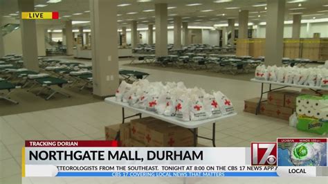 Northgate Mall In Durham Serving As Dorian Evacuation Center Youtube