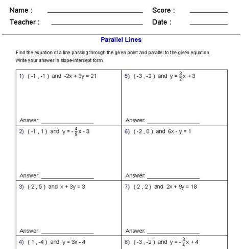 How do we know if they are really the same line? Gina Wilson All Things Algebra Geometry Unit 6 Worksheet 2 / For this concept are name unit 5 ...