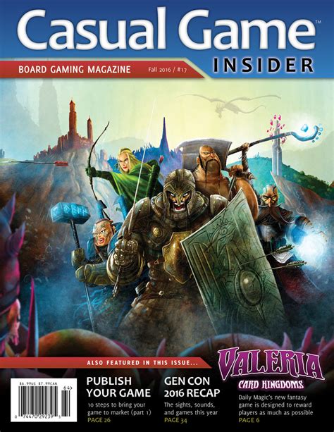 Casual Game Insider Issue 17 Fall 2016 Boardgamegeek Store