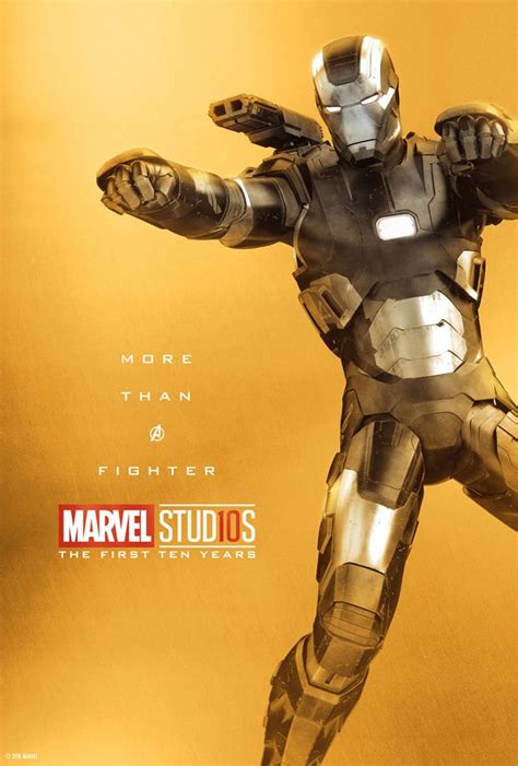James Rhodey Rhodes War Machine Marvel Studios Celebrating 10th