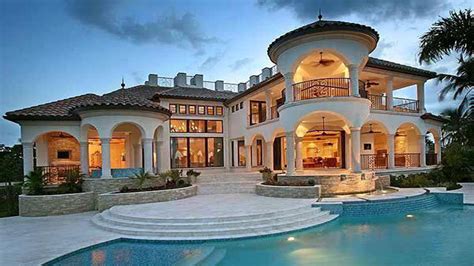 Luxury homes, cabins and mansions in canada. Breathtaking Mediterranean Mansion Design - YouTube