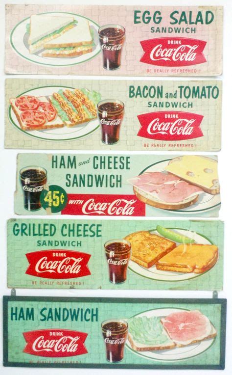 1950s Restaurants And Menus