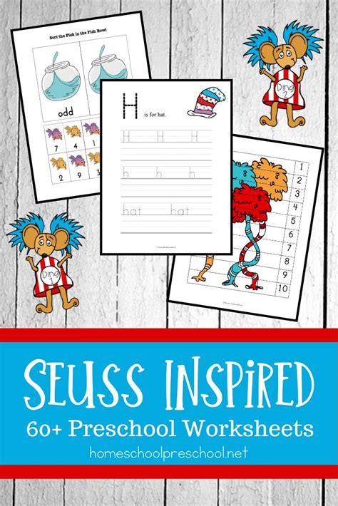 Dr Seuss Worksheets Kindergarten