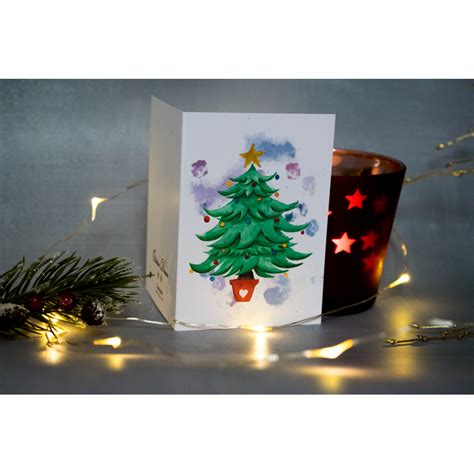 handmade christmas tree card packs 1