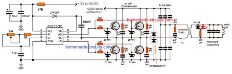 Dc induction cooker 24v circuit diagram. Homemade Induction Furnace Circuit Diagram - Homemade Ftempo