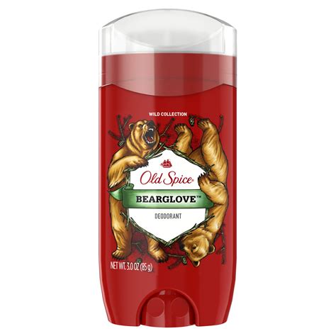 Old Spice Wild Collection Bearglove Scent Deodorant For Men 3 Oz