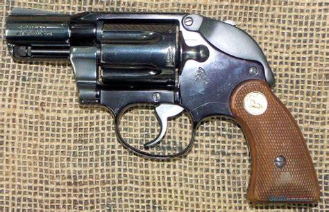 Colt Agent Revolver Blued 38 Spl Cal For Sale