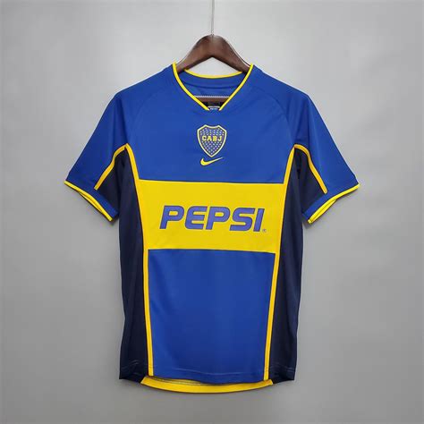 Boca Juniors 200203 Home Shirt Premier Retros