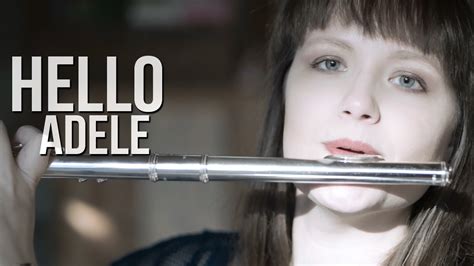 Flute Cafe Hello By Adele Flute Sheet Music