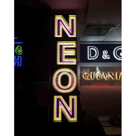 Led Neon Sign Board At Rs 350square Feet In Jaipur Id 20375314873