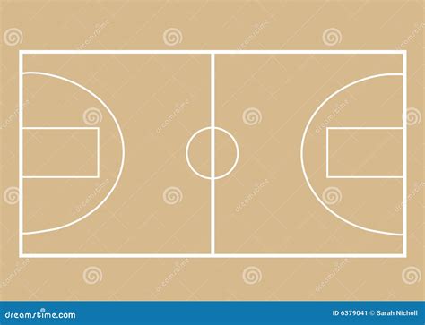 Outdoor Basketball Court Background