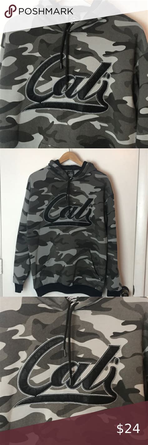 Original Deluxe Supply Cali Camouflage Hoodie Camouflage Hoodie