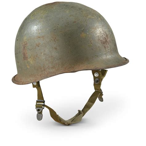 Check spelling or type a new query. U.S. Military Surplus Steel Pot Helmet with new Cover and ...