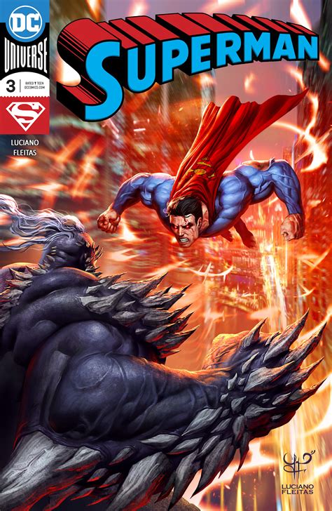 Dc Comics Comic Books Comics Superman Doomsday Fighting Portrait