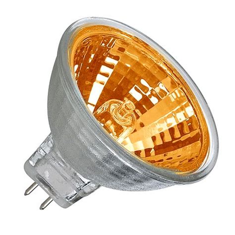 Amber Mr16 Halogen Reflector Gu53 12v Uk Light Store
