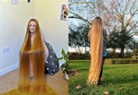 Meet The Real Life Rapunzel Who Has Hair Longer Than 5ft And Hasnt Cut